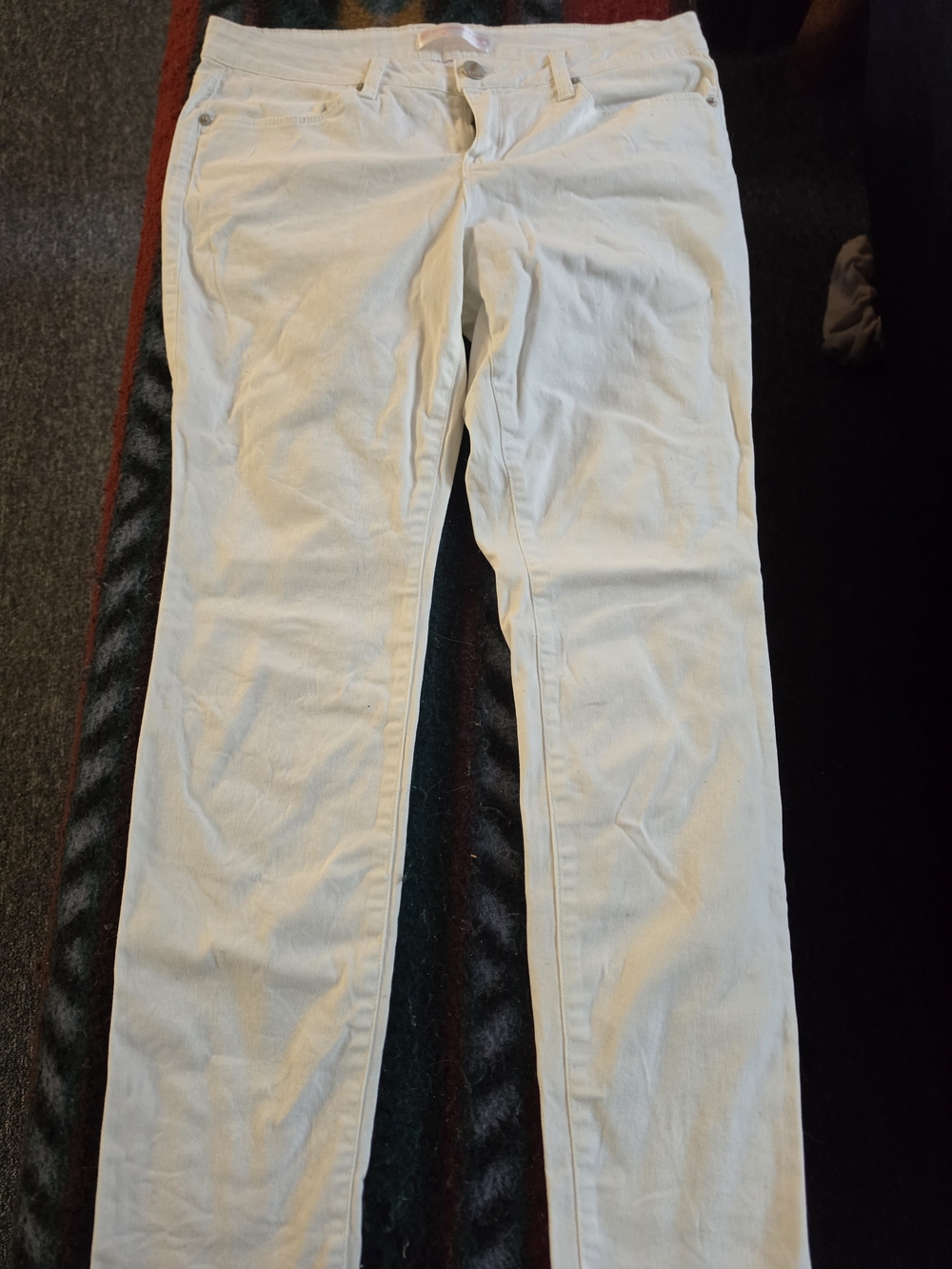 No Boundaries White Skinny Jeans